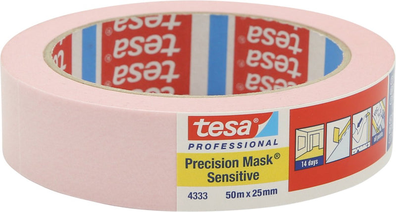 Afbeelding laden in galerijviewer, Tesa professional 1009792 - 4333 prec mask sens 50m x 38mm | 4 stuks