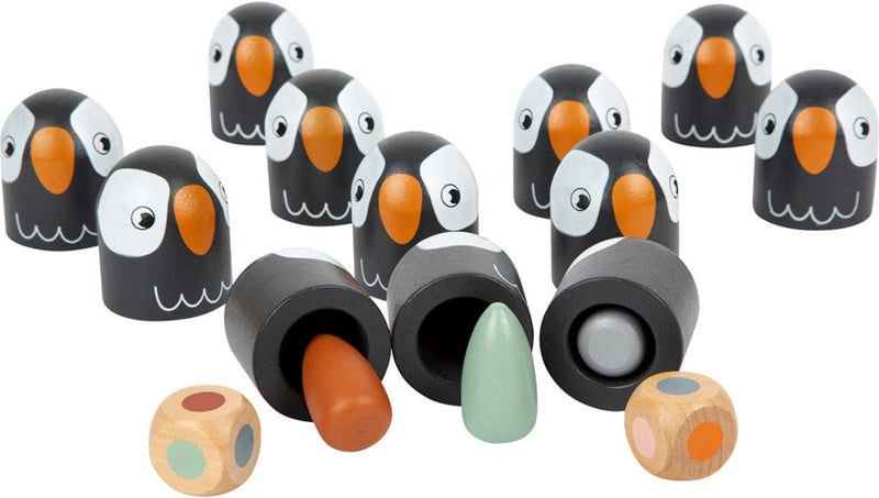 Afbeelding laden in galerijviewer, Small foot - houten memospel pinguin, 26dlg.