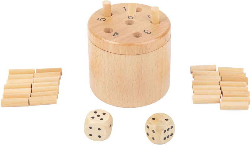Afbeelding laden in galerijviewer, Small foot - dobbelspel super six dice
