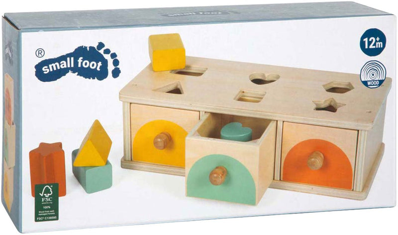 Chargez l'image dans la visionneuse de la galerie, Small foot - houten montessori sorteerspel fsc