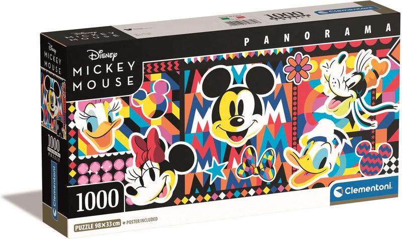 Afbeelding laden in galerijviewer, Clementoni legpuzzel panorama disney - 1000st.