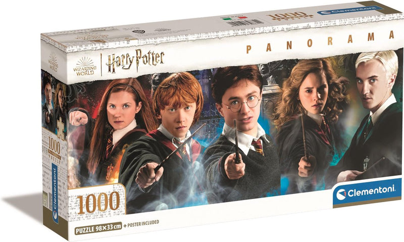 Afbeelding laden in galerijviewer, Clementoni legpuzzel harry potter 2 panorama - 1000st.
