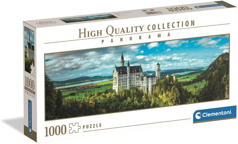 ギャラリービューアに画像をロードする, Clementoni panoramapuzzel slot neuschwanstein, 1000st.