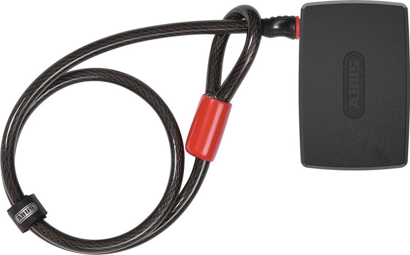 Afbeelding laden in galerijviewer, Abus Alarmbox 2.0 zwart + insteekkabel ACL 12 100 (fiets)