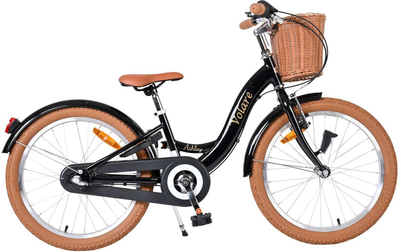 Afbeelding laden in galerijviewer, Volare ashley kinderfiets - meisjes - 20 inch - zwart - nexus 3