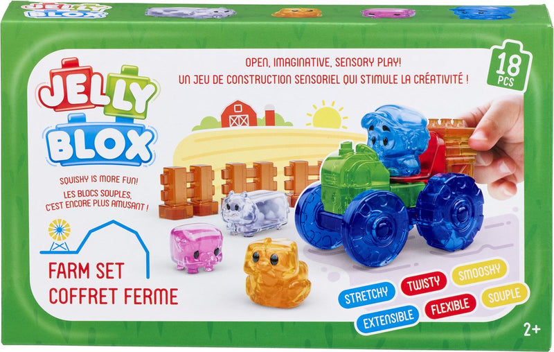 Afbeelding laden in galerijviewer, Goliath jelly blox - boerderijset - 18dlg.