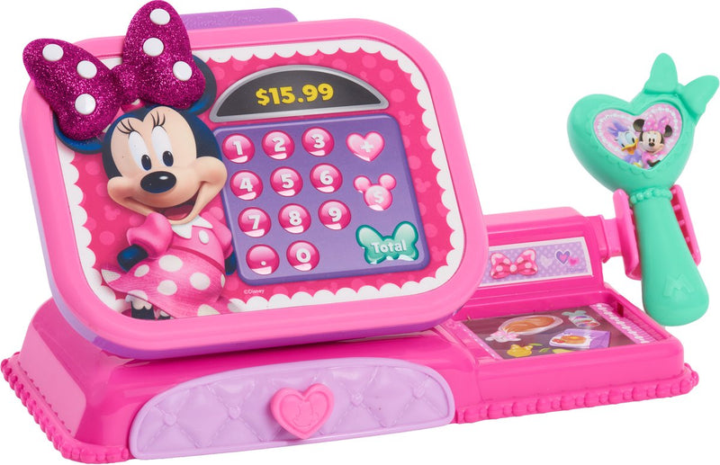 Chargez l'image dans la visionneuse de la galerie, Just play minnie bowtique speelgoedkassa met geluid - 10dlg.