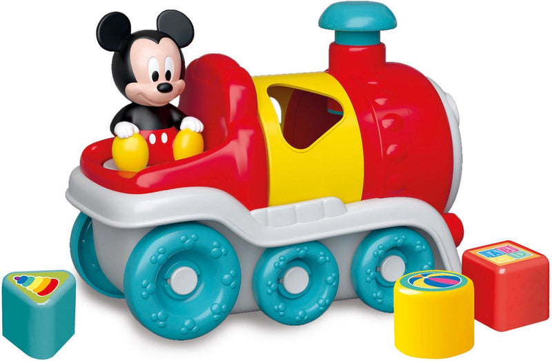 Afbeelding laden in galerijviewer, Clementoni baby - disney vormenstoof mickey mouse trein, 5dlg.