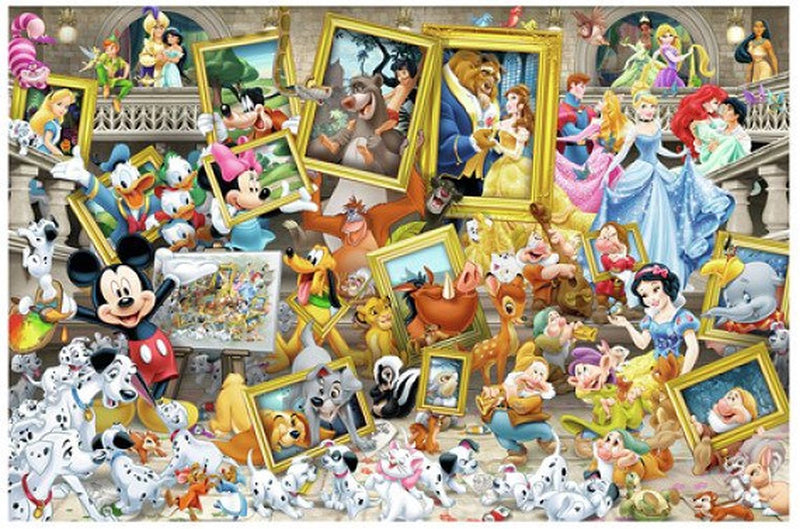 Afbeelding laden in galerijviewer, Ravensburger puzzel disney mickey mouse. artistic mickey - legpuzzel - 5000 stukjes
