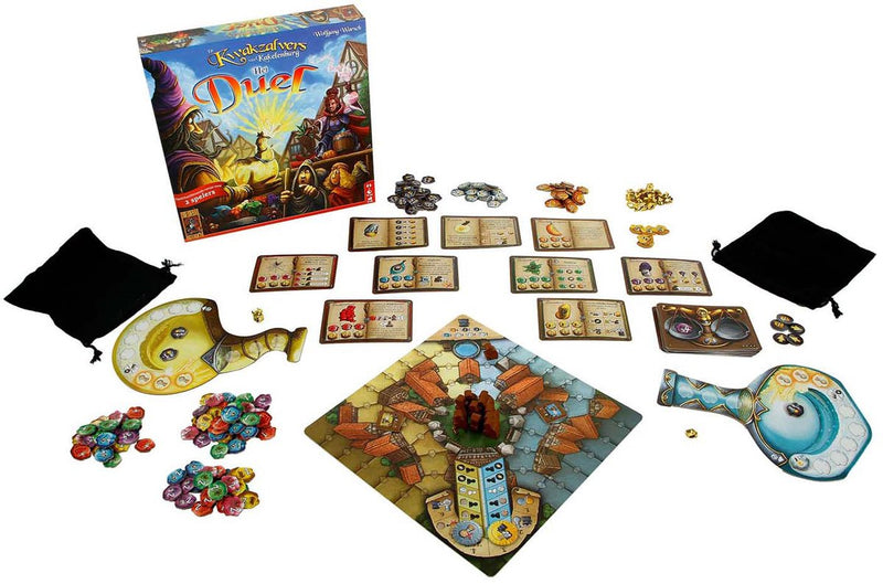 Laden Sie das Bild in Galerie -Viewer, 999games 999 games de kwakzalvers van kakelenburg: het duel bordspel