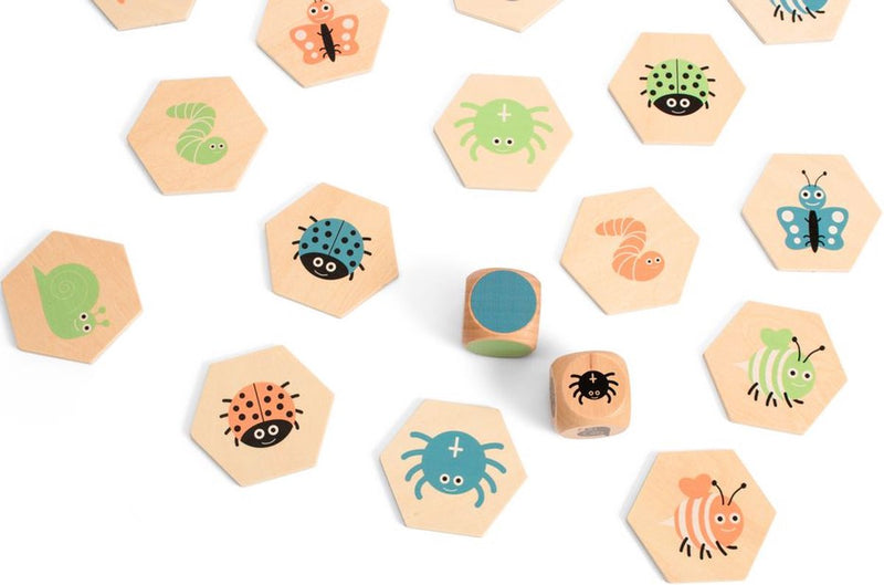 Afbeelding laden in galerijviewer, Bs toys houten beestjes zoekspel, 20dlg.