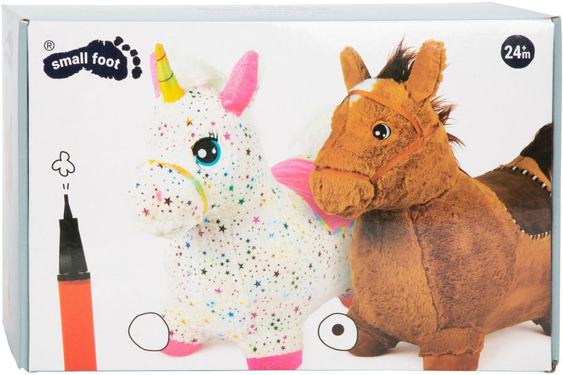 ギャラリービューアに画像をロードする, Small foot - skippypaard paard pluche