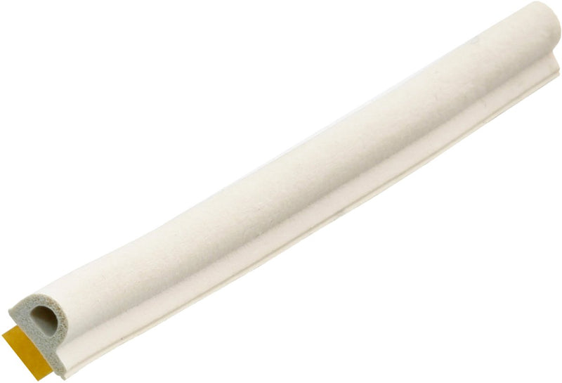 Afbeelding laden in galerijviewer, Ellen tochtband - wit - kunststof - - p-profiel 8 x 5 mm x 7.5 m wit