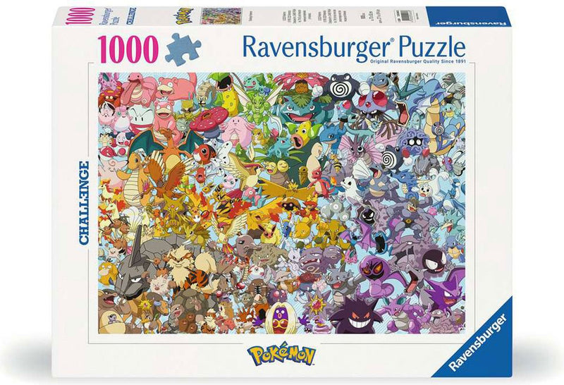 Afbeelding laden in galerijviewer, Ravensburger legpuzzel pokémon karakters, 1000st.