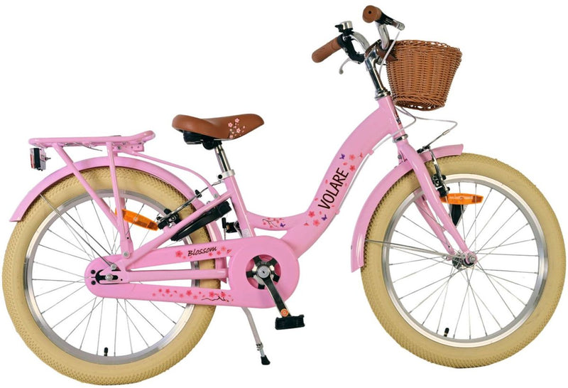 Chargez l'image dans la visionneuse de la galerie, Volare blossom kinderfiets - meisjes - 20 inch - roze - twee handremmen