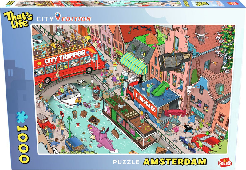 Chargez l'image dans la visionneuse de la galerie, Goliath that's life city edition: amsterdam legpuzzel - 1000st.