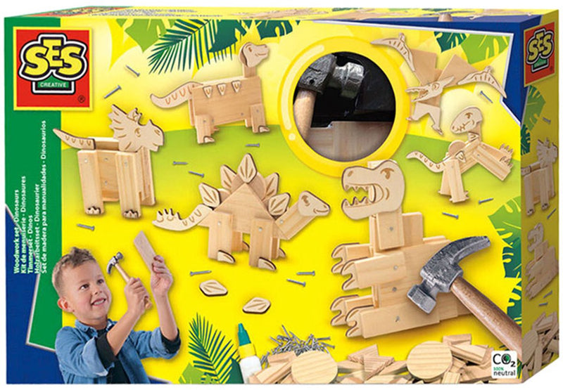 Afbeelding laden in galerijviewer, Ses creative ses timmerset dino