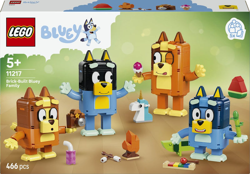 Afbeelding laden in galerijviewer, Lego bluey bouwbare figuren van bluey en haar familie bouwpakket voor kinderen 11217