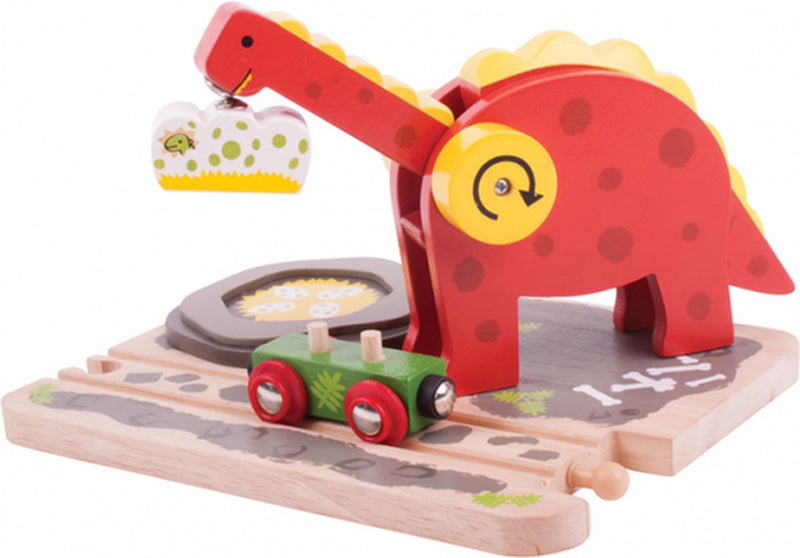 ギャラリービューアに画像をロードする, Bigjigs houten dino kraan