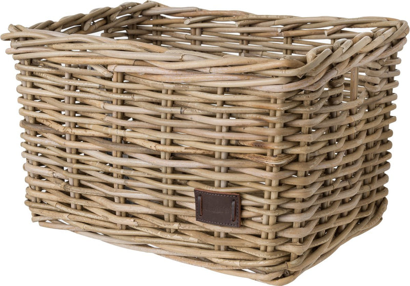 Afbeelding laden in galerijviewer, Fastrider zeno rotan fietsmand - naturel - 17l - handgemaakt