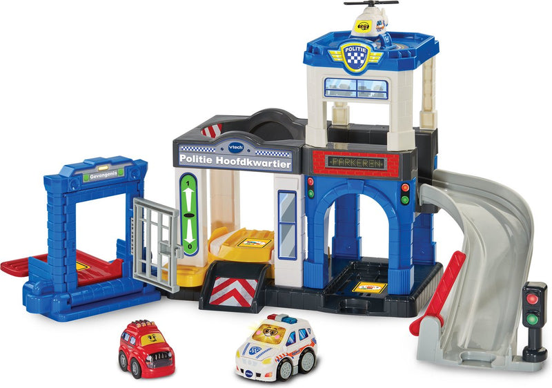 Cargue la imagen en el visor de la galería, Vtech toet toet politie hoofdkwartier - inclusief agent alex - educatief speelgoed - tijd om boeven te vangen - 3 magische sensors - vanaf 1 jaar