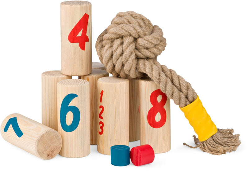 ギャラリービューアに画像をロードする, Bs toys – knapsack werpspel – behendigheidsspel voor buiten – vanaf 8 jaar - buitenspeelgoed - familiespel - houten speelgoed - buitenspel