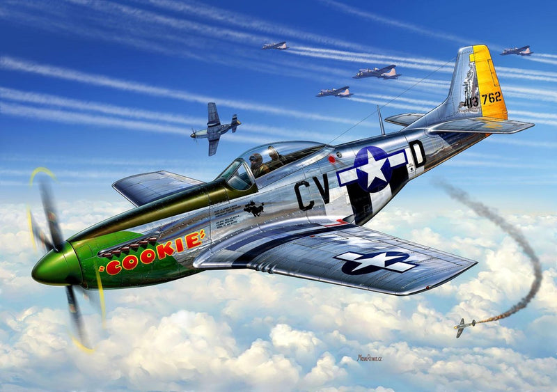 Afbeelding laden in galerijviewer, Revell p-51d mustang