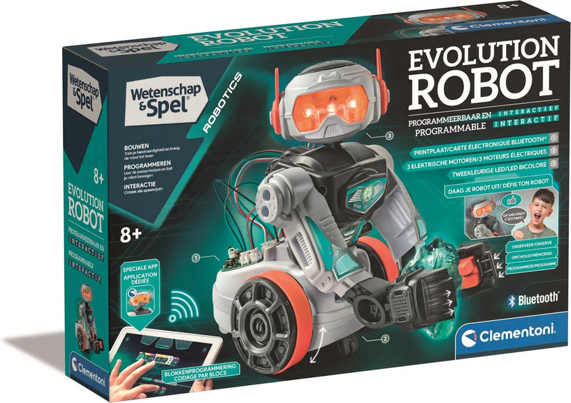 Afbeelding laden in galerijviewer, Clementoni wetenschap spel evolution robot