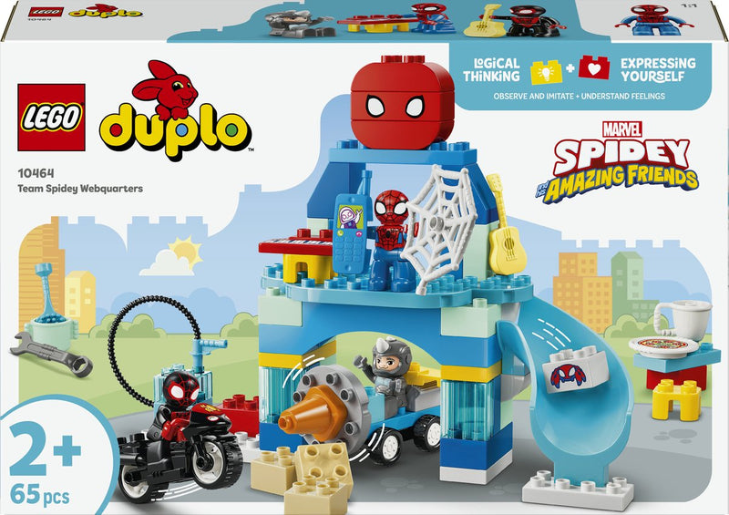 Afbeelding laden in galerijviewer, Lego duplo ǀ marvel team spidey hoofdkwartier bouwpakket voor kinderen en decoratie 10464