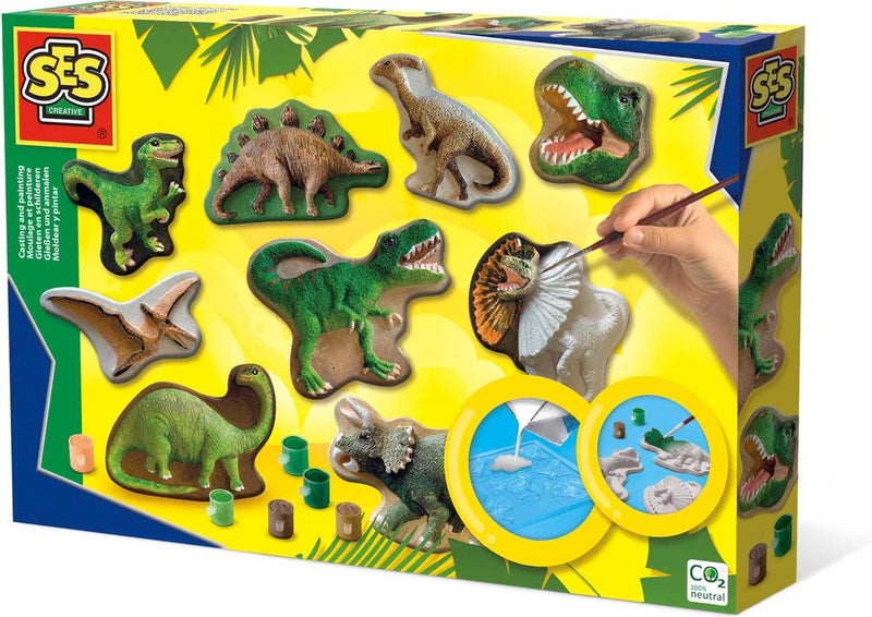 ギャラリービューアに画像をロードする, Ses creative ses gips gieten en schilderen - dinowereld