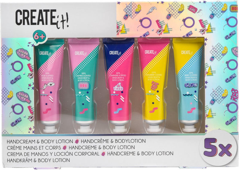 Afbeelding laden in galerijviewer, Create it! poptastic handcreme bodylotion 5-pack