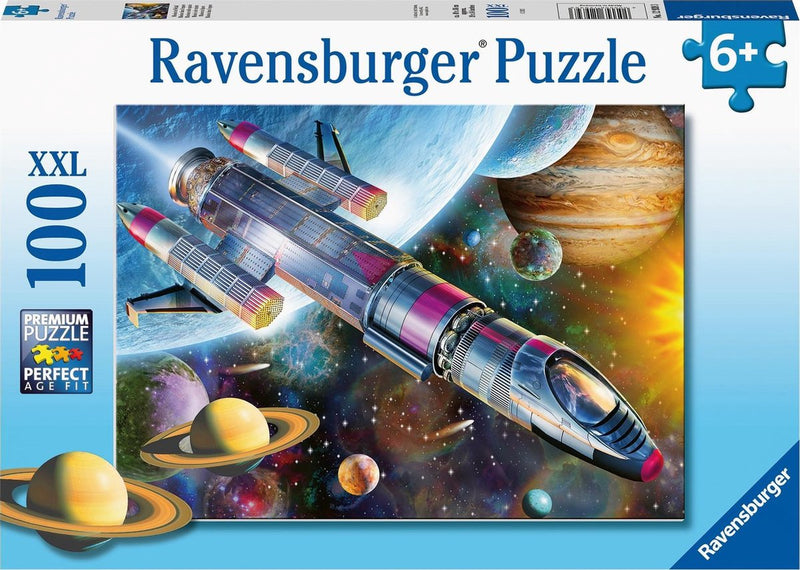 Afbeelding laden in galerijviewer, Ravensburger puzzel missie in de ruimte - legpuzzel - 100 stukjes