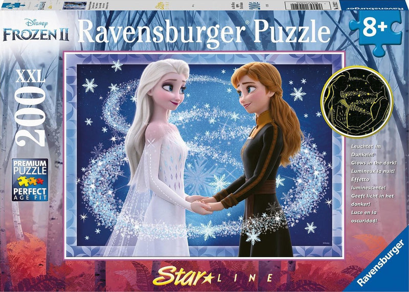 Afbeelding laden in galerijviewer, Ravensburger puzzel disney frozen starline zussen voor altijd - legpuzzel - 200 stukjes