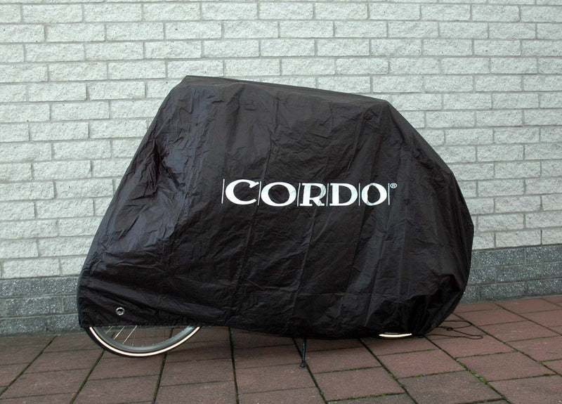 Afbeelding laden in galerijviewer, Cordo fietshoes 2 fietsen zwart 128x98x235cm