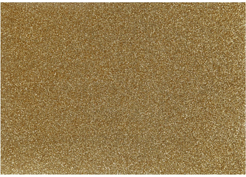 Chargez l'image dans la visionneuse de la galerie, Creativ company opstrijkfolie glitter goud, a5