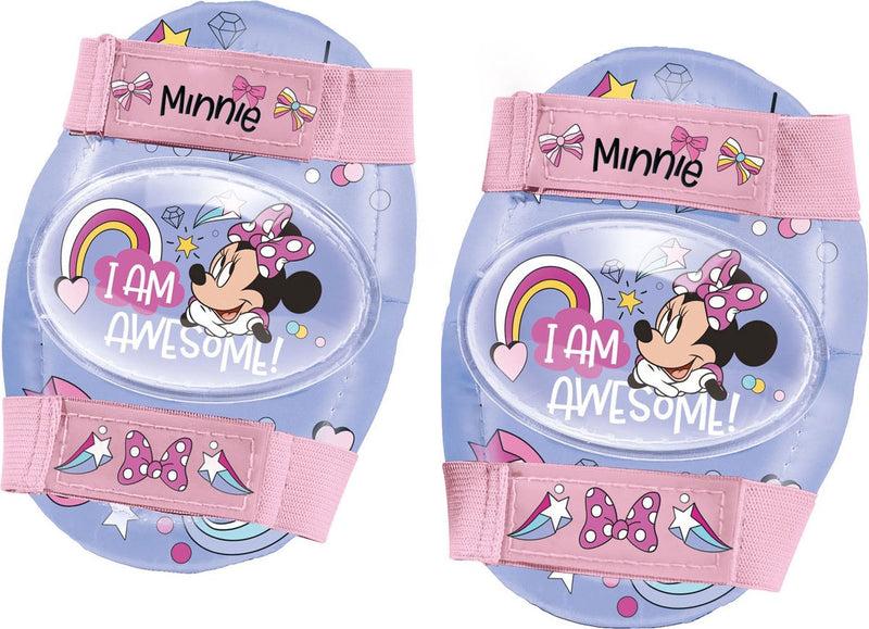 Afbeelding laden in galerijviewer, Mondo disney minnie rolschaatsen met beschermset voor kinderen - verstelbaar en roze.