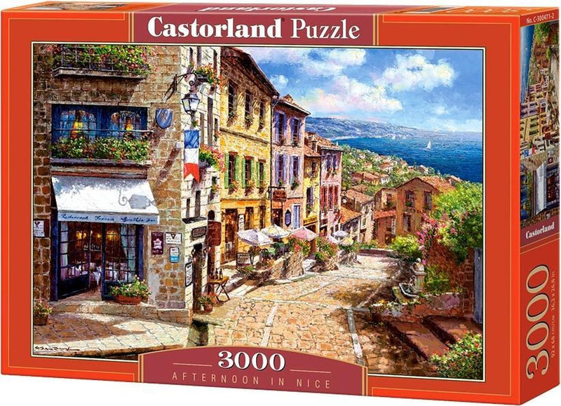 Afbeelding laden in galerijviewer, Castorland legpuzzel afternoon in nice, 3000st.