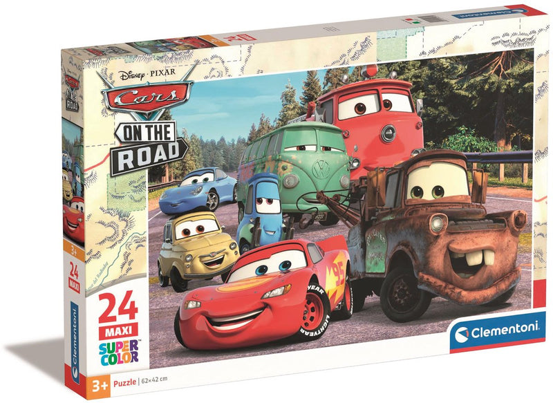 Afbeelding laden in galerijviewer, Clementoni maxi legpuzzel cars, 24st.