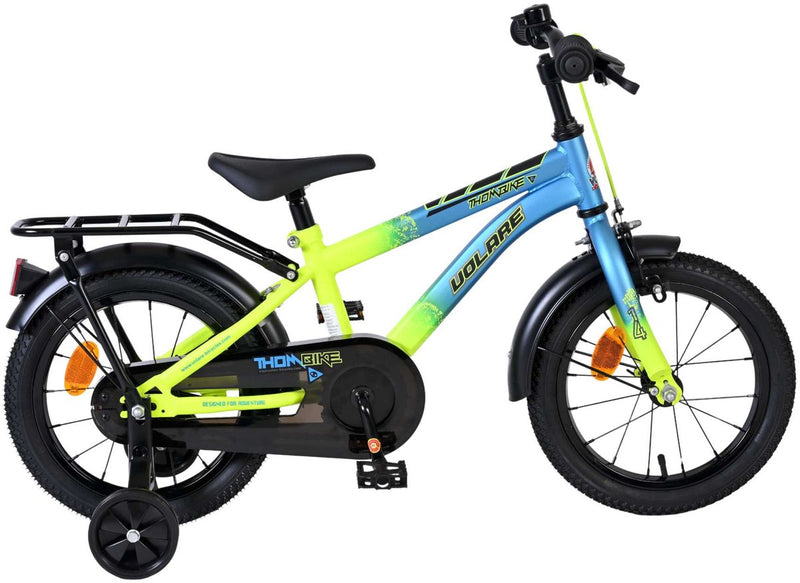 Afbeelding laden in galerijviewer, Volare thombike kinderfiets - jongens - 14 inch - blauw geel