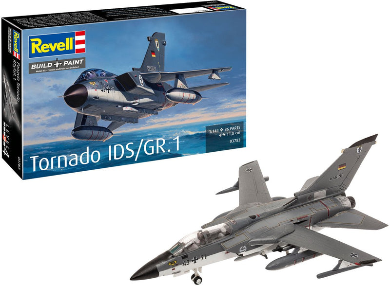 Afbeelding laden in galerijviewer, Revell modelbouwpakket vliegtuigen - 03783 panavia tornado ids gr.1 - straaljager plastic - 1:144 - modelbouw