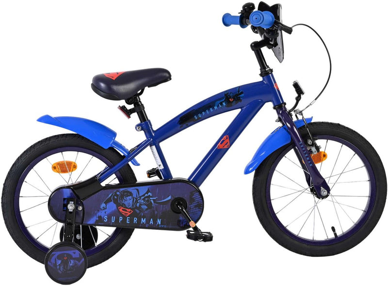 Chargez l'image dans la visionneuse de la galerie, Volare superman kinderfiets - jongens - 16 inch - blauw