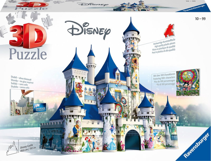 Afbeelding laden in galerijviewer, Ravensburger disney castle- 3d puzzel gebouw - 216 stukjes