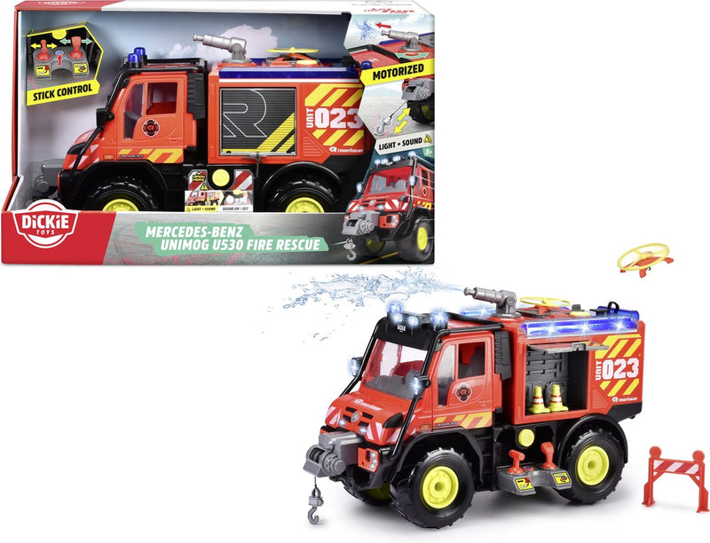 Afbeelding laden in galerijviewer, Dickie umimog u530 brandweerwagen