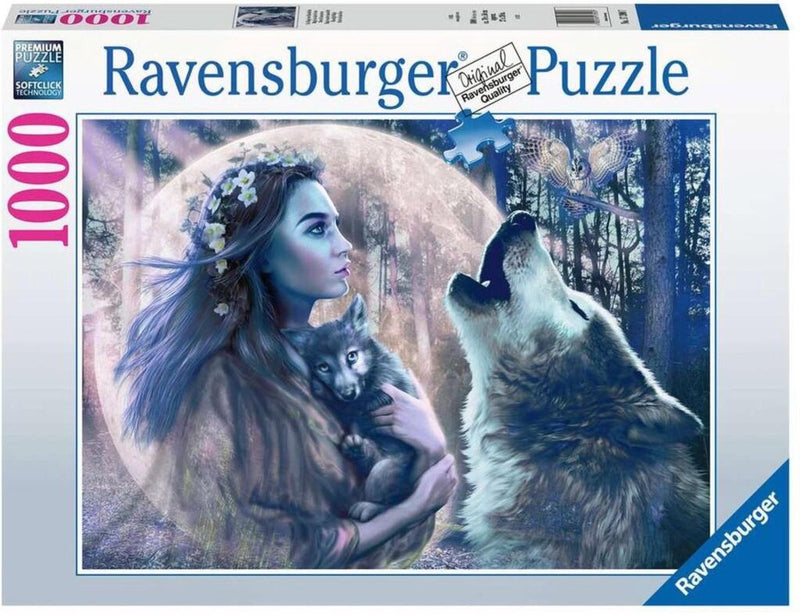 Chargez l'image dans la visionneuse de la galerie, Ravensburger legpuzzel magie van het maanlicht, 1000st.