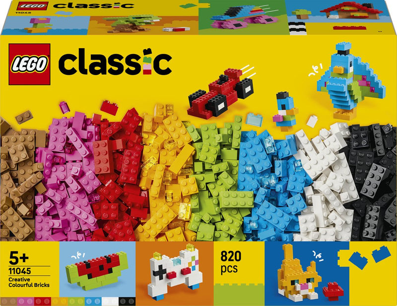 Cargue la imagen en el visor de la galería, Lego classic kleurrijke creatieve stenen creatief speelgoed om te knutselen voor kinderen 11045