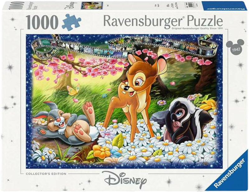Afbeelding laden in galerijviewer, Ravensburger puzzel disney bambi - legpuzzel 1000 stukjes collector's edition.