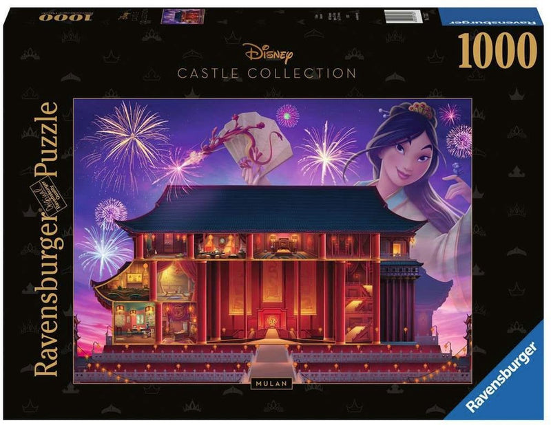 Laden Sie das Bild in Galerie -Viewer, Ravensburger puzzel disney castles mulan - 1000 stukjes legpuzzel.
