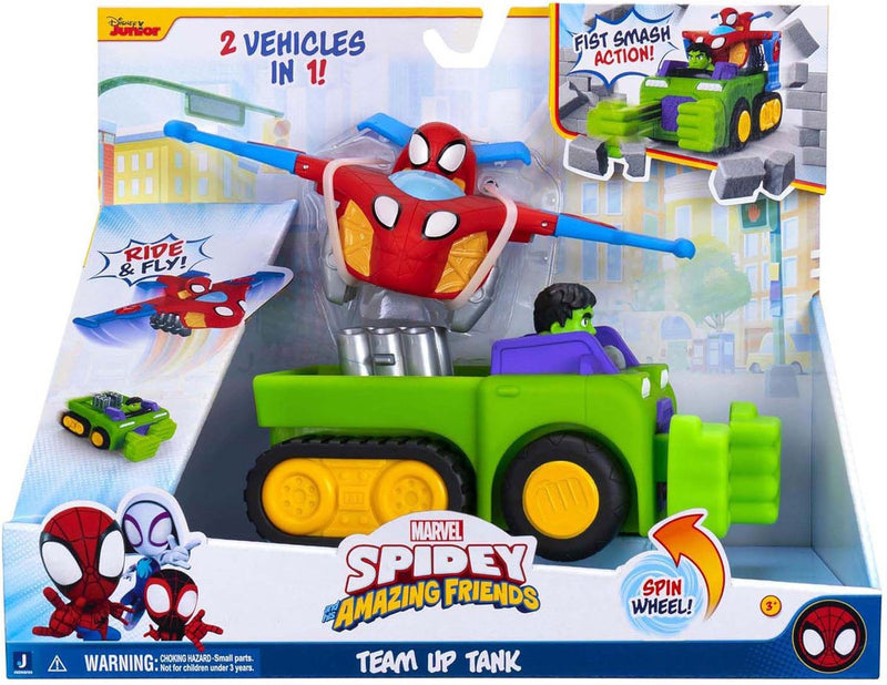 Afbeelding laden in galerijviewer, Spidey and his amazing friends - feature vehicle team up tank