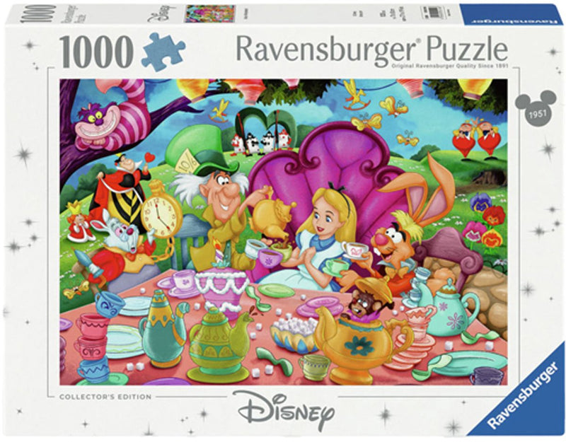 Afbeelding laden in galerijviewer, Ravensburger puzzel alice in wonderland - 1000 stukjes legpuzzel.