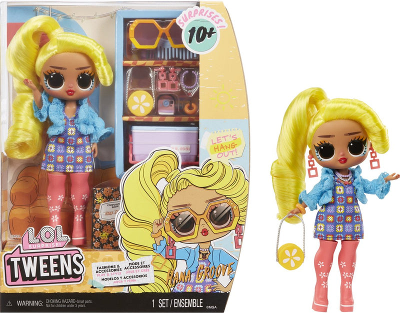 ギャラリービューアに画像をロードする, L.o.l. surprise! tweens modepoppen - 16,5 cm - hana groove